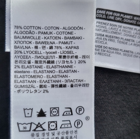 Levi's Black Button Up Denim Jacket - Picture 10 of 11